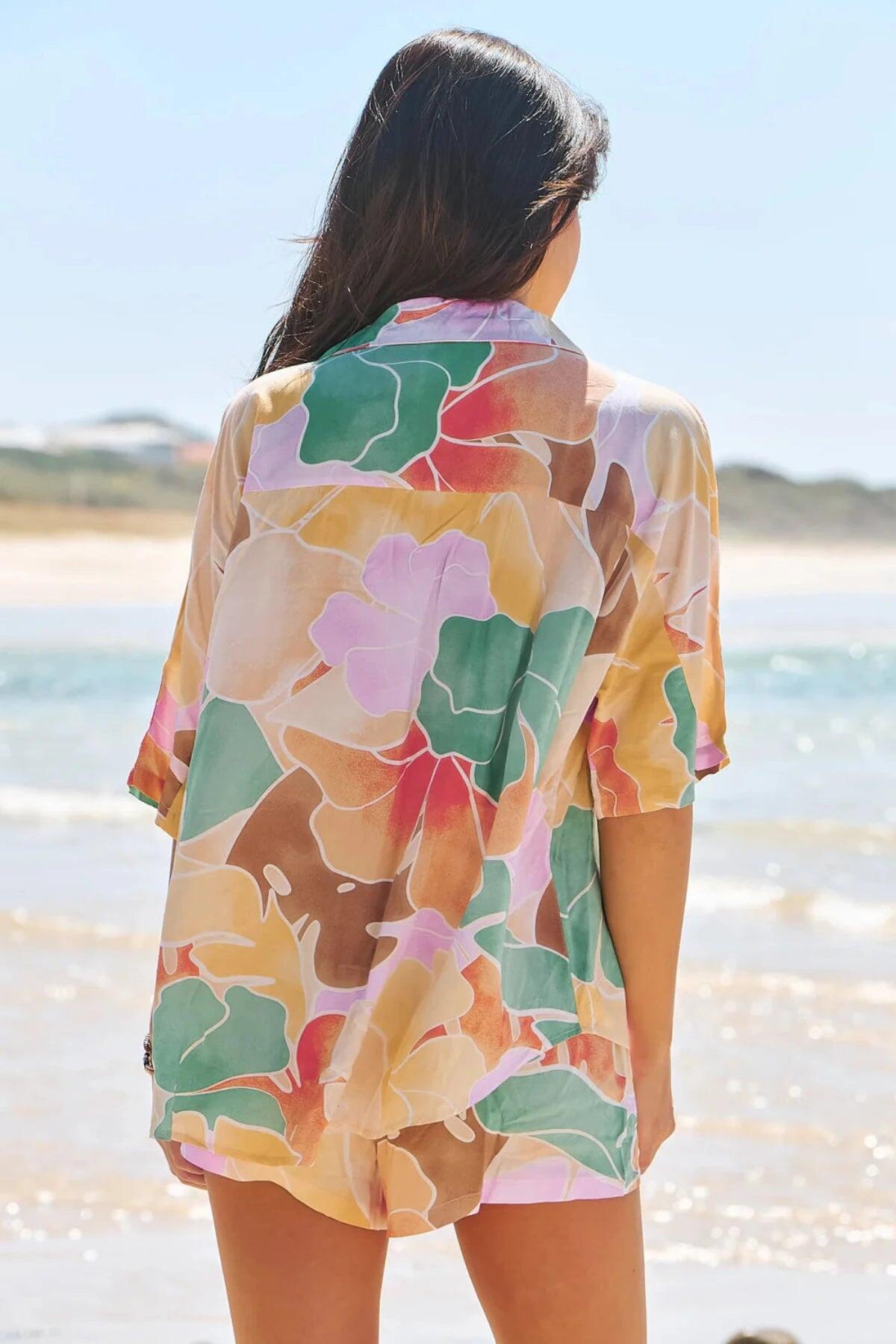 Tallulah Print Samara Shirt - Top