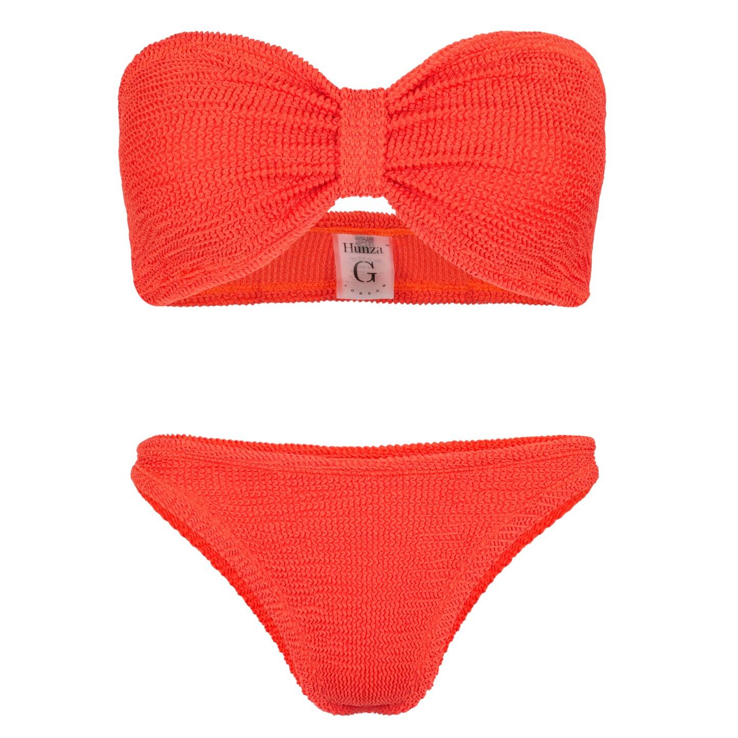Jean Bikini Metallic Tangerine - ONE SIZE - Bikini