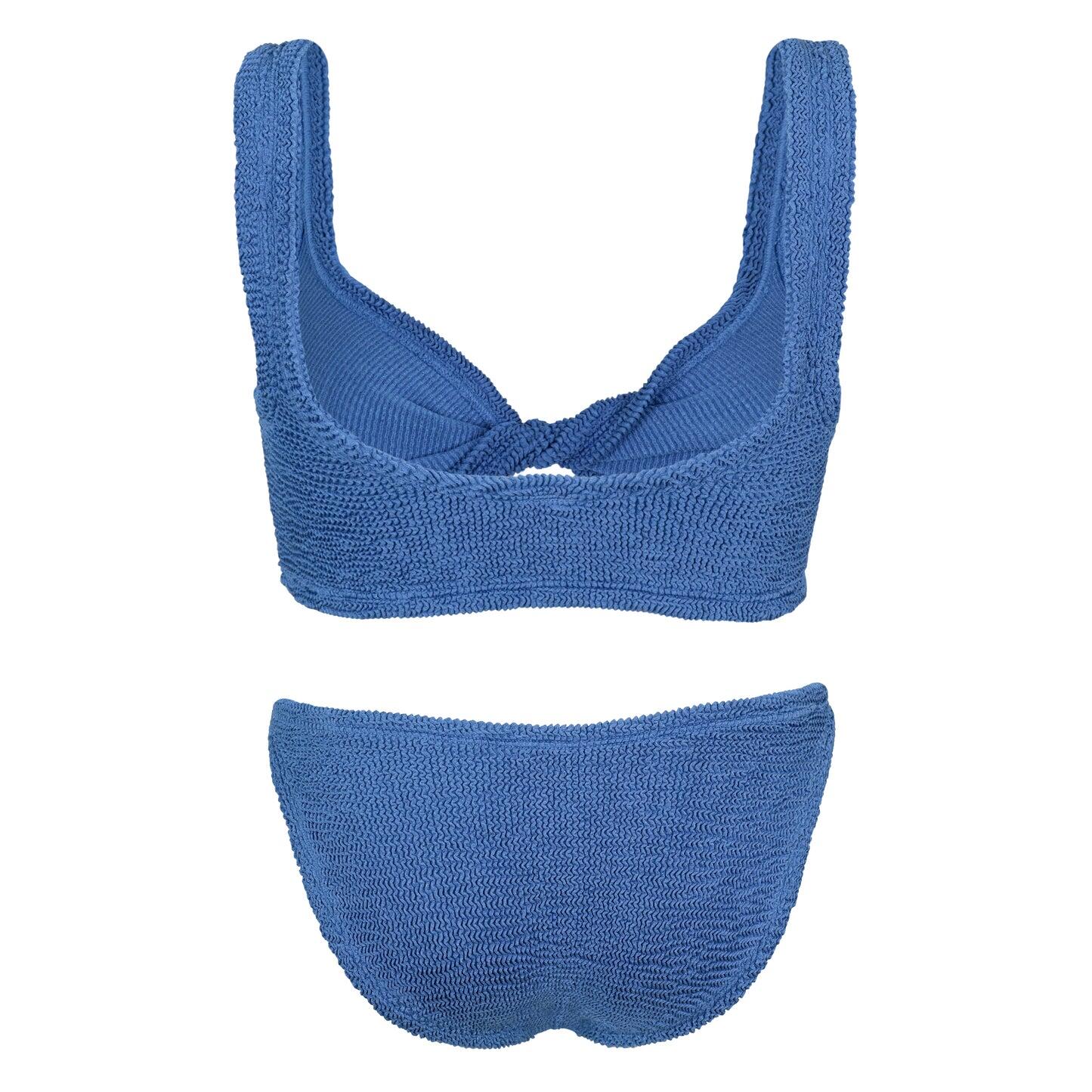 Juno Bikini Metallic Denim - ONE SIZE - Bikini