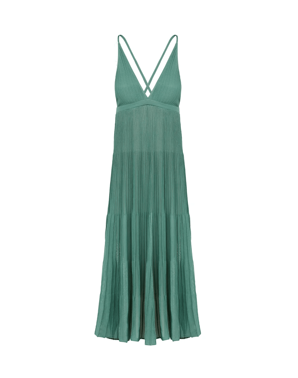 Knit Katia Long Dress Seaglass - Dress