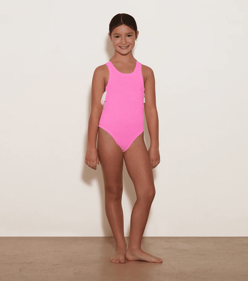 Kids Lara Swim Bubblegum - ONE SIZE - One Piece