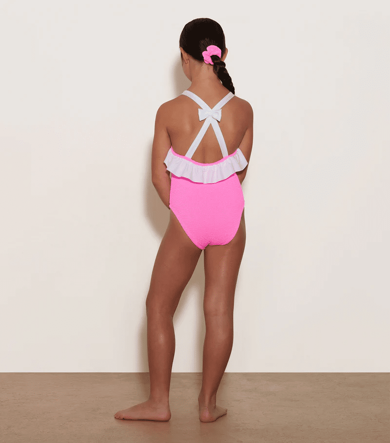 Kids Lara Swim Bubblegum - ONE SIZE - One Piece