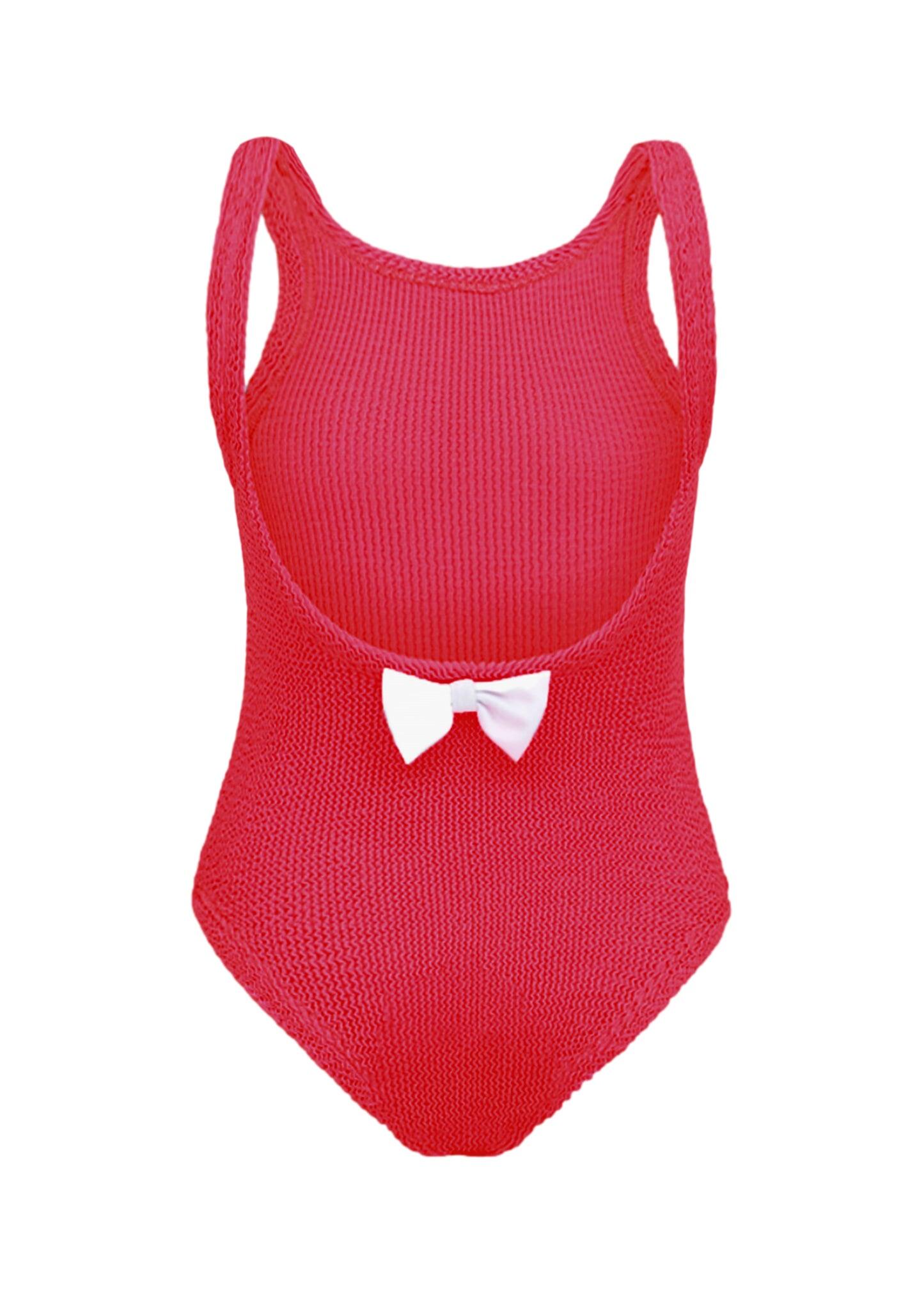 Kids Alva Swim Metallic Raspberry - ONE SIZE - One Piece