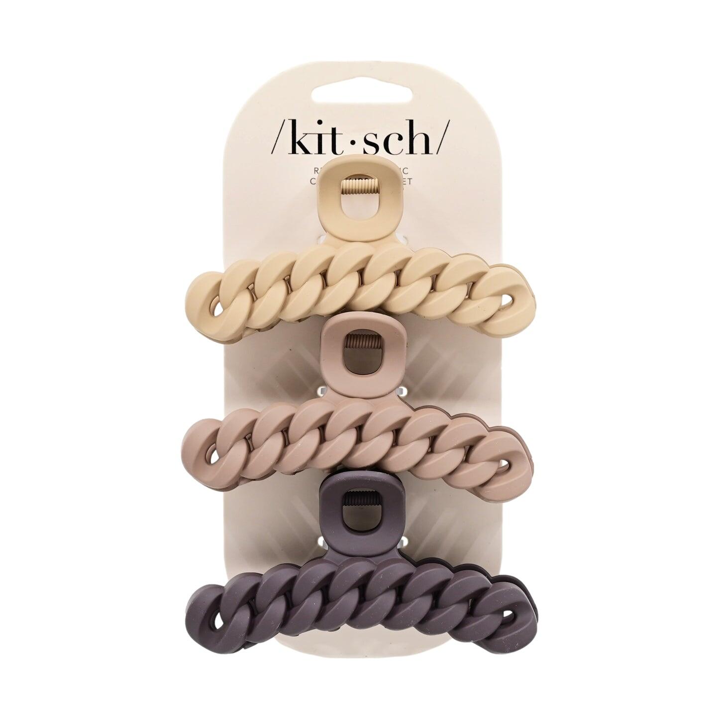 Eco-friendly Chain Claw Clip 3pcs Neutral