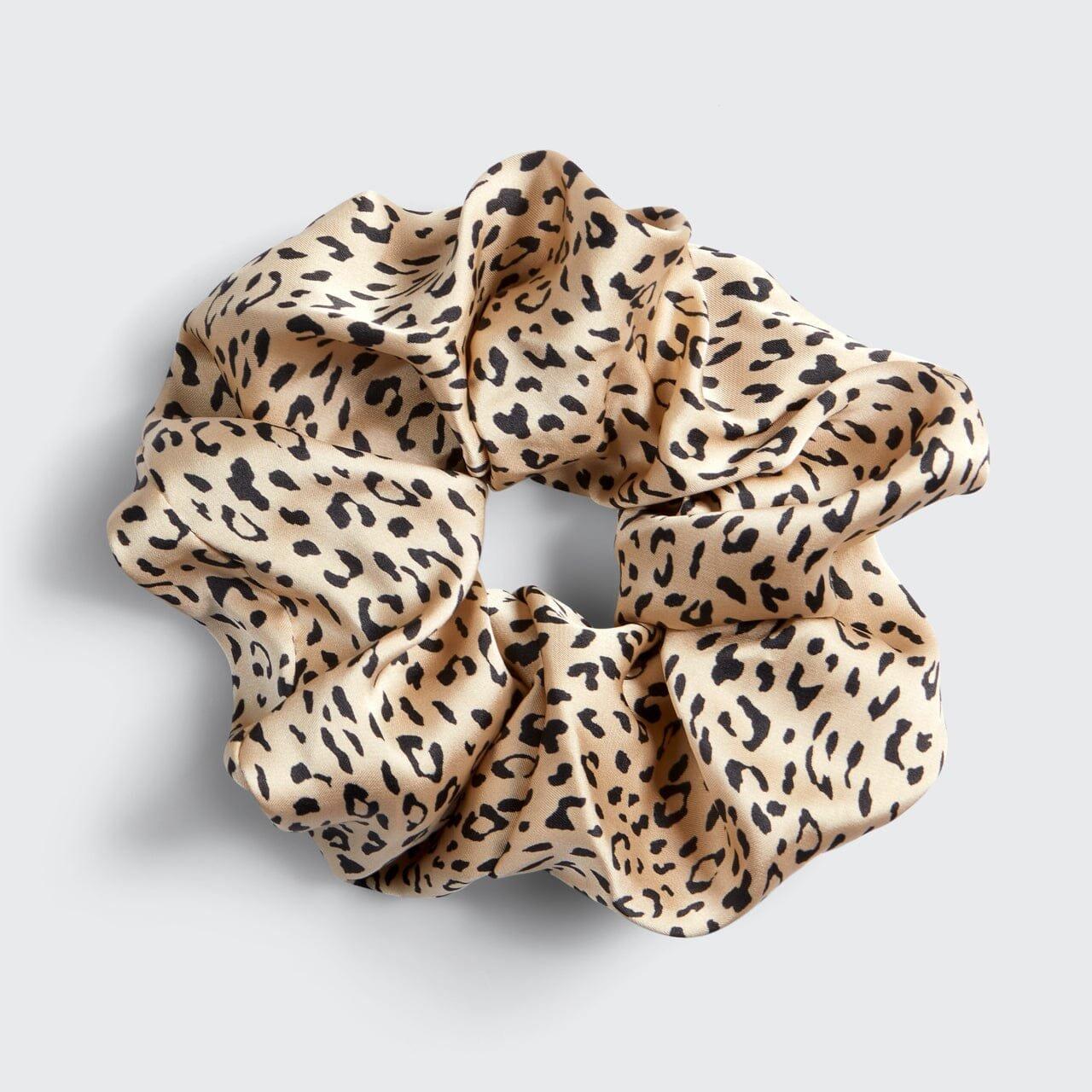 Fabric Brunch Scrunchie Leopard