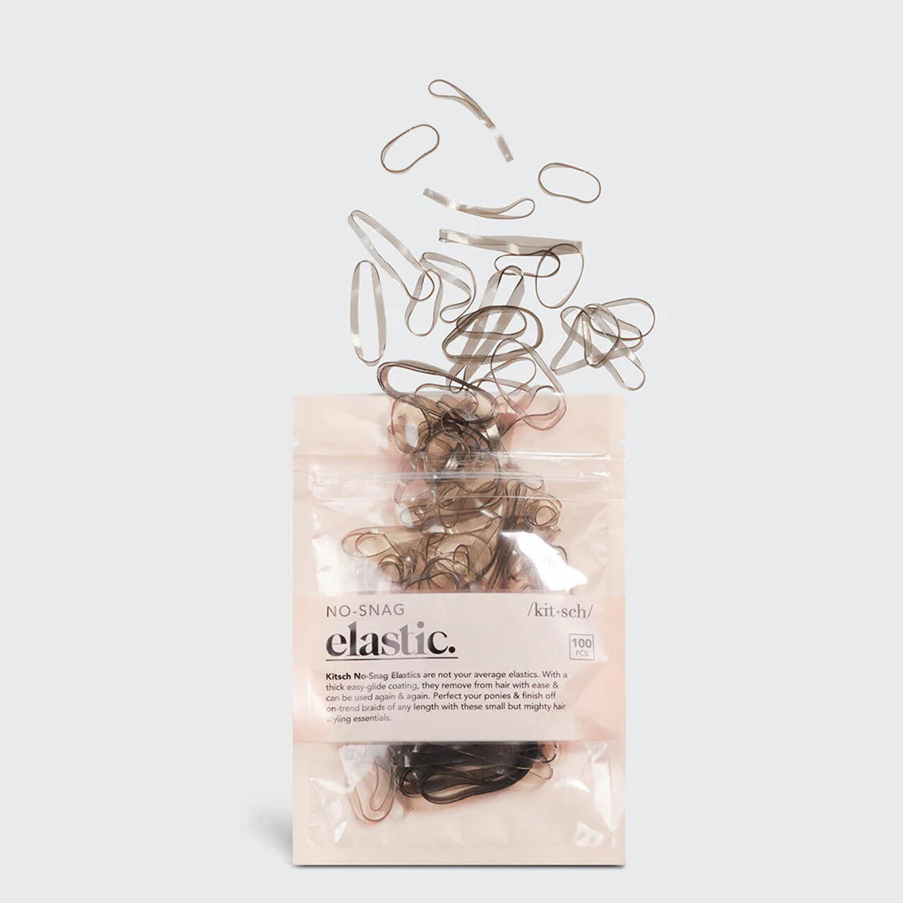 No Snag Elastic Brown - Hair Accessories