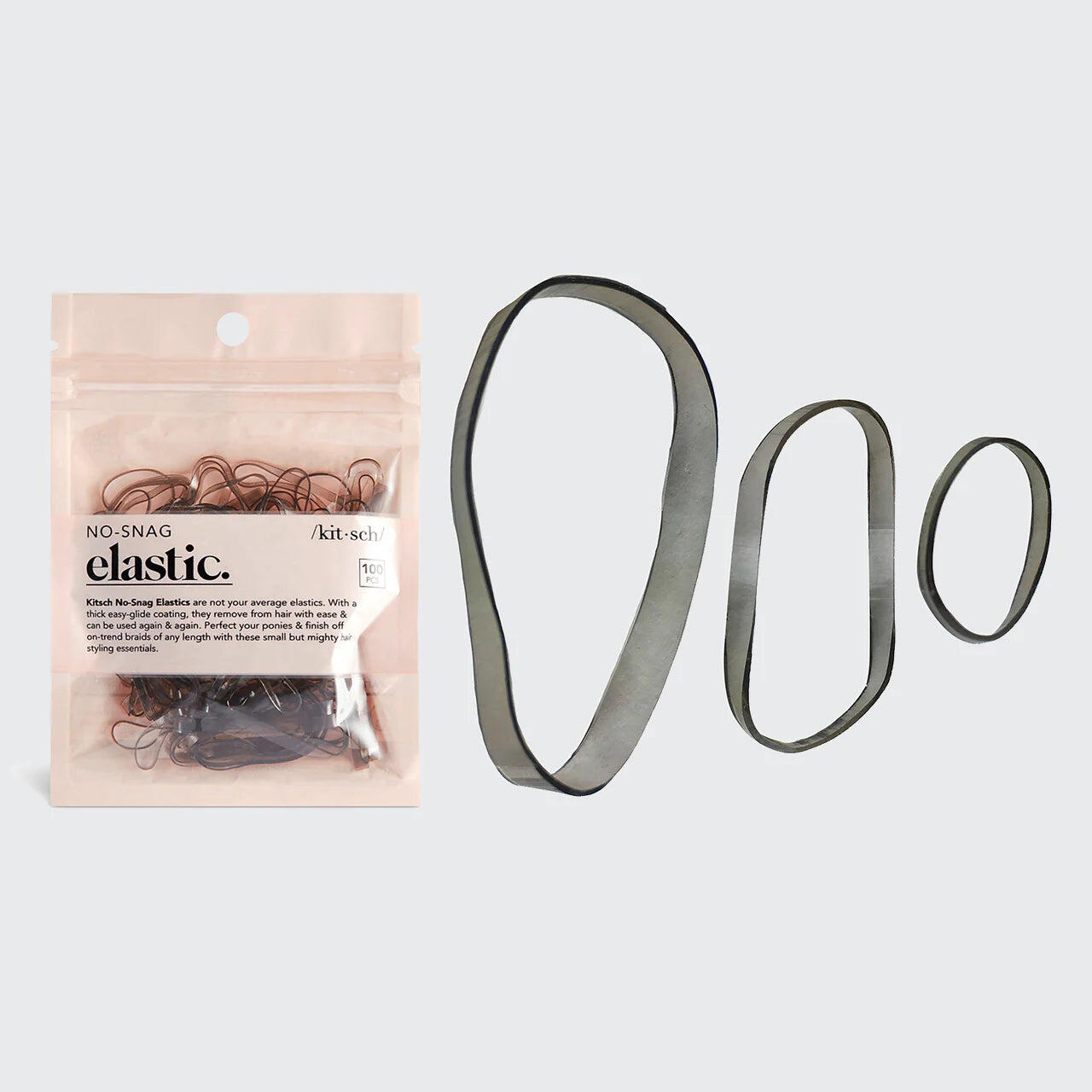 No Snag Elastic Brown - Hair Accessories