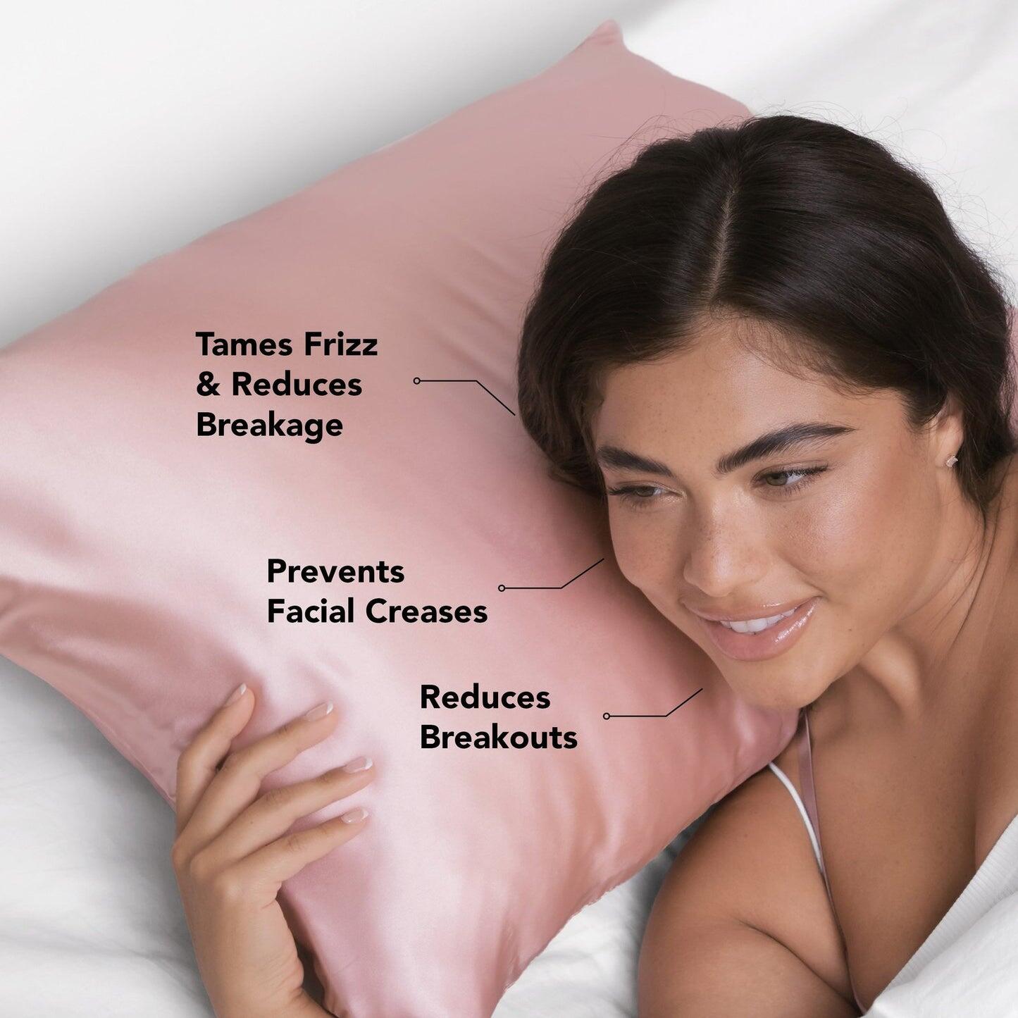 Satin Pillowcase Blush - Pillow Case