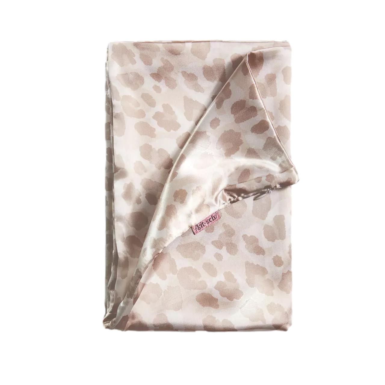 Satin Pillowcase Leopard - Pillow Case