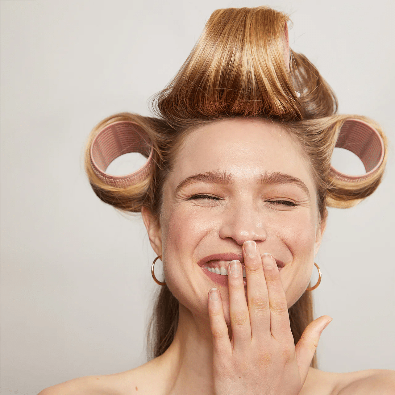 Thermal Roller 4pc Set Terracota - Hair Accesories