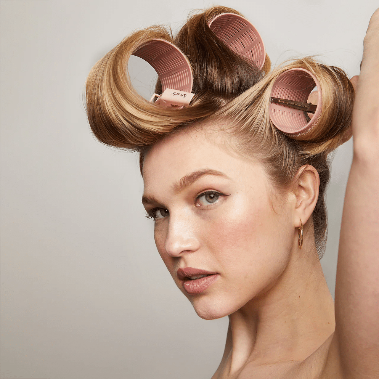 Thermal Roller 4pc Set Terracota - Hair Accesories