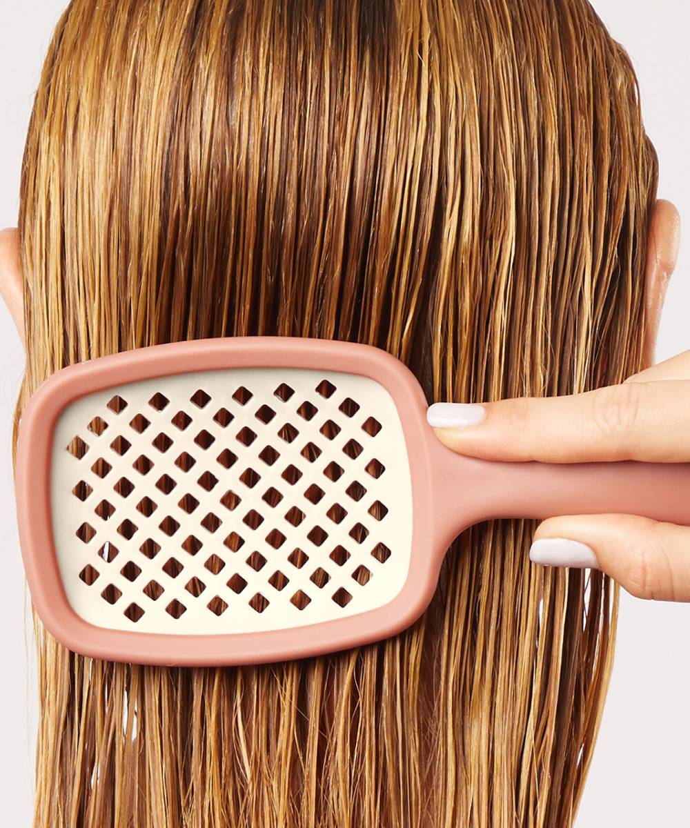 Vented Paddle Brush Terracota - Hair Brush