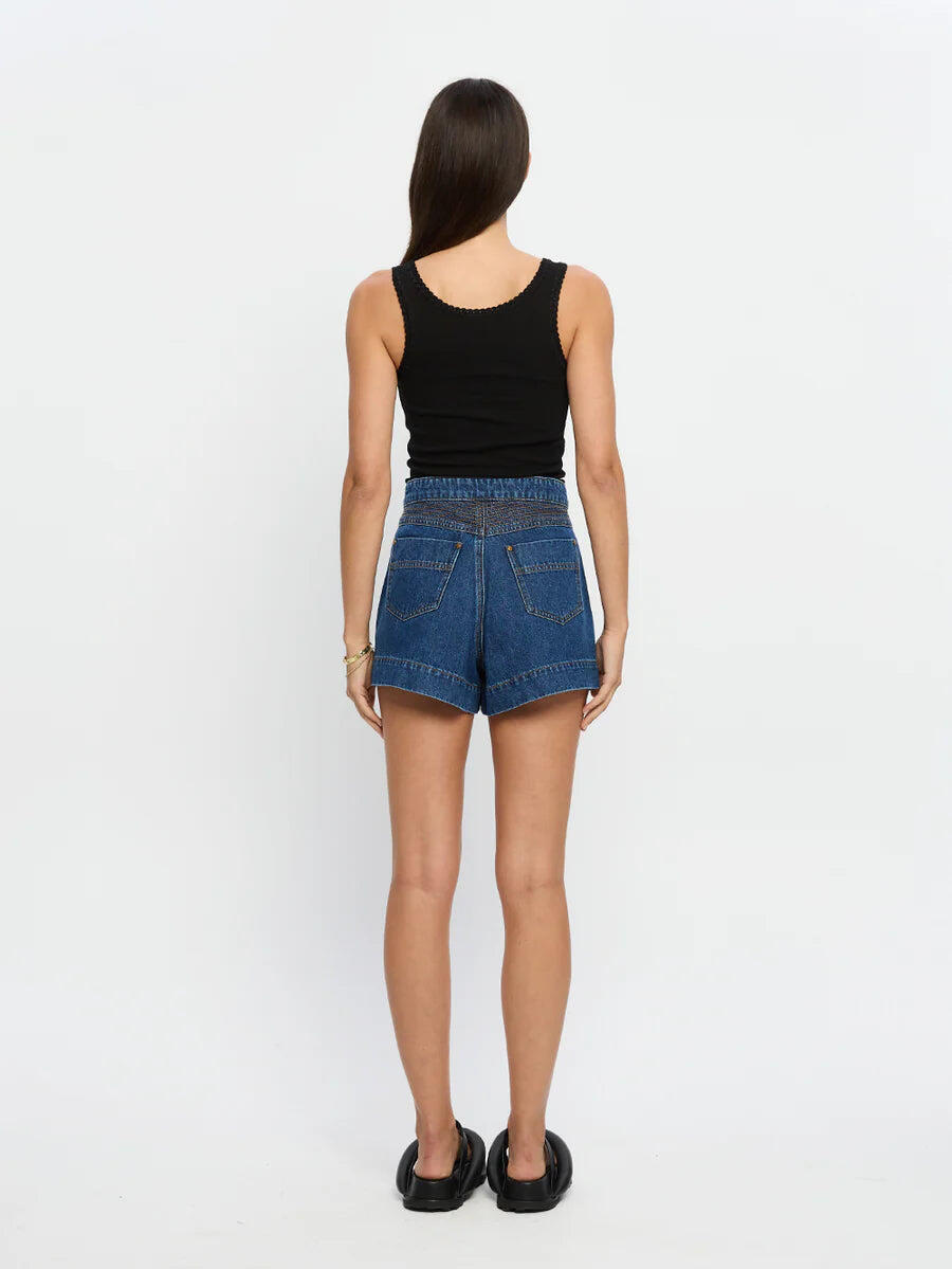 Tallulah Scoop Tank Black