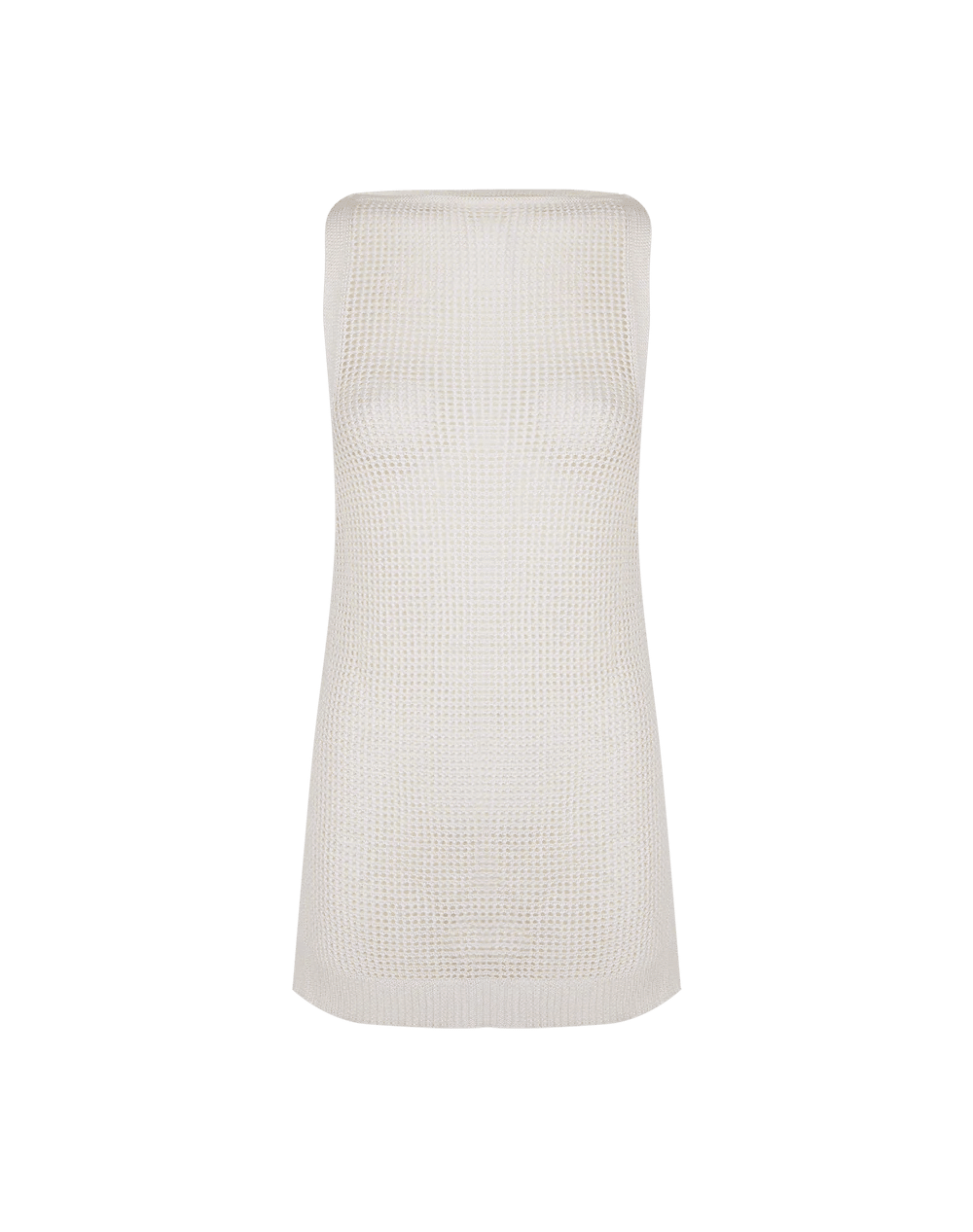 Knit Erika Short Cover Up Off White - Cover Up