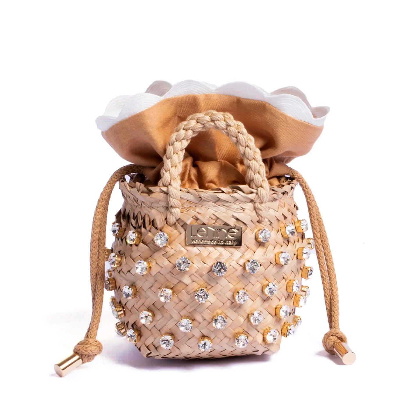 Tiny Crystal Wavy Ivory - ONE SIZE - Bag