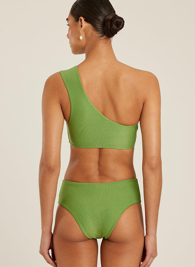 Mid Waist LC Bikini Bottom Matcha - Bikini Bottom