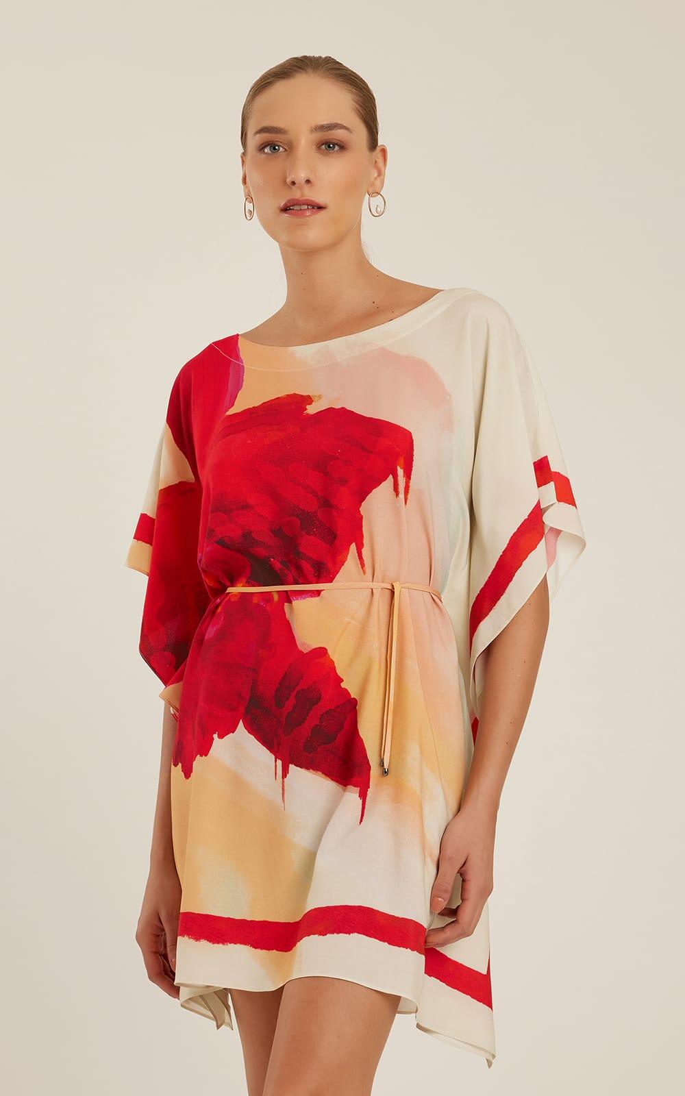 Viscose Kaftan Flora - Kaftan