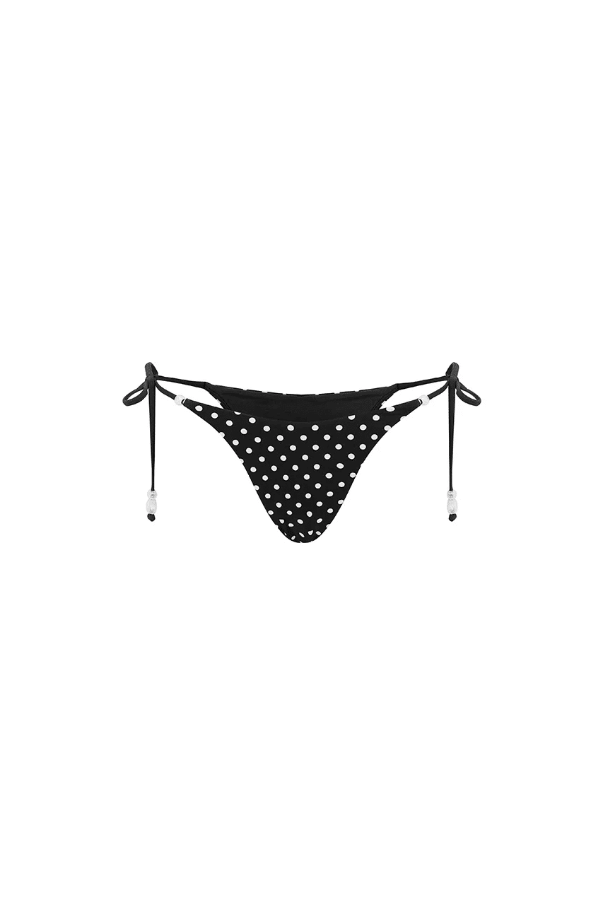 Lia Bikini Bottom Black Polka - Bikini Bottom