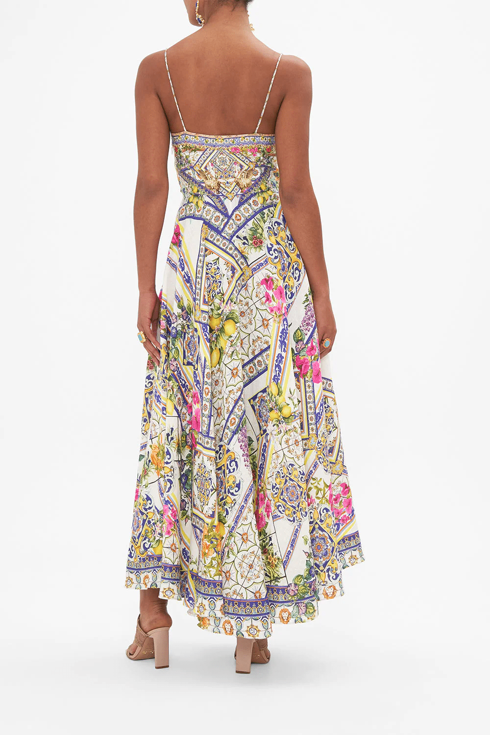 Long Dress w/ Tie Front Amalfi Amore - Dress