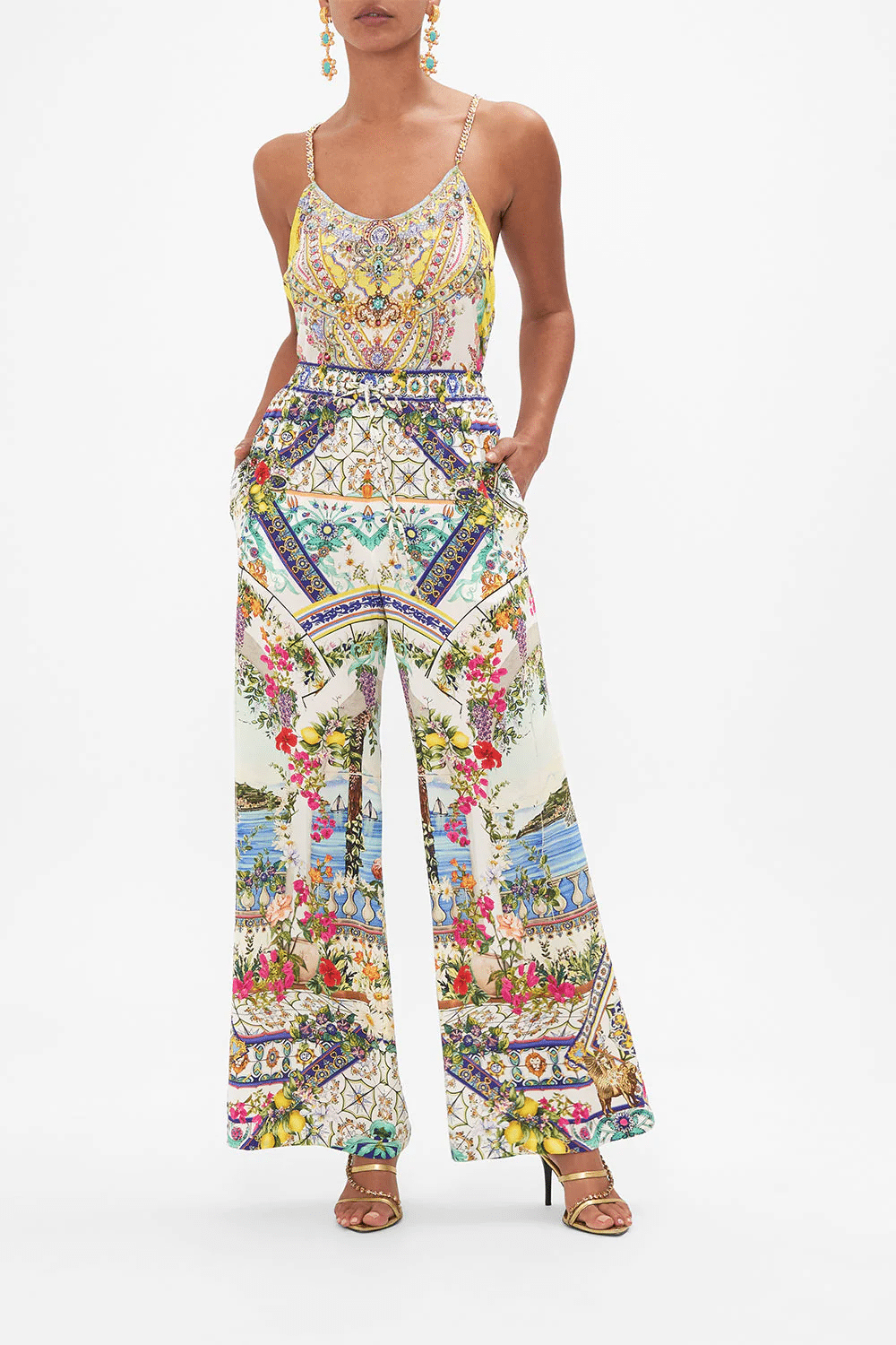 Lounge Pant Amalfi Amore - Bottoms