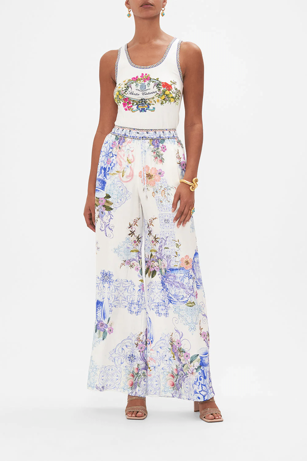 Lounge Pant Paint Me Positano - Bottoms