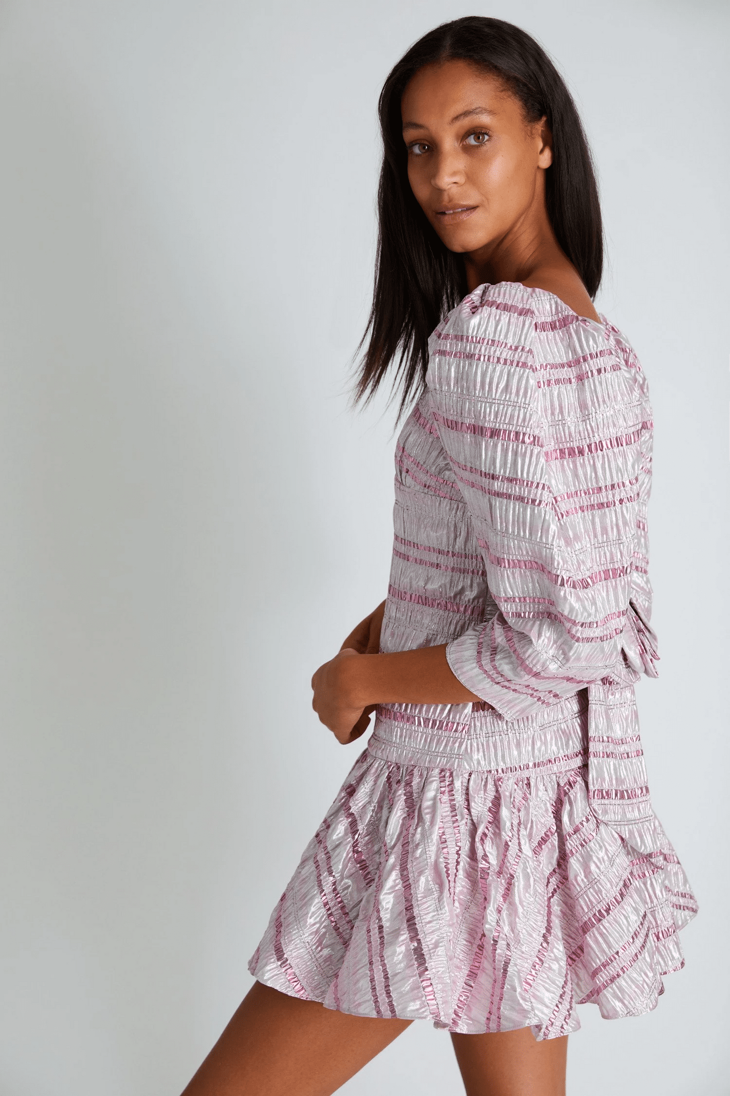Aninna Dress Caribbean Pink - Dress