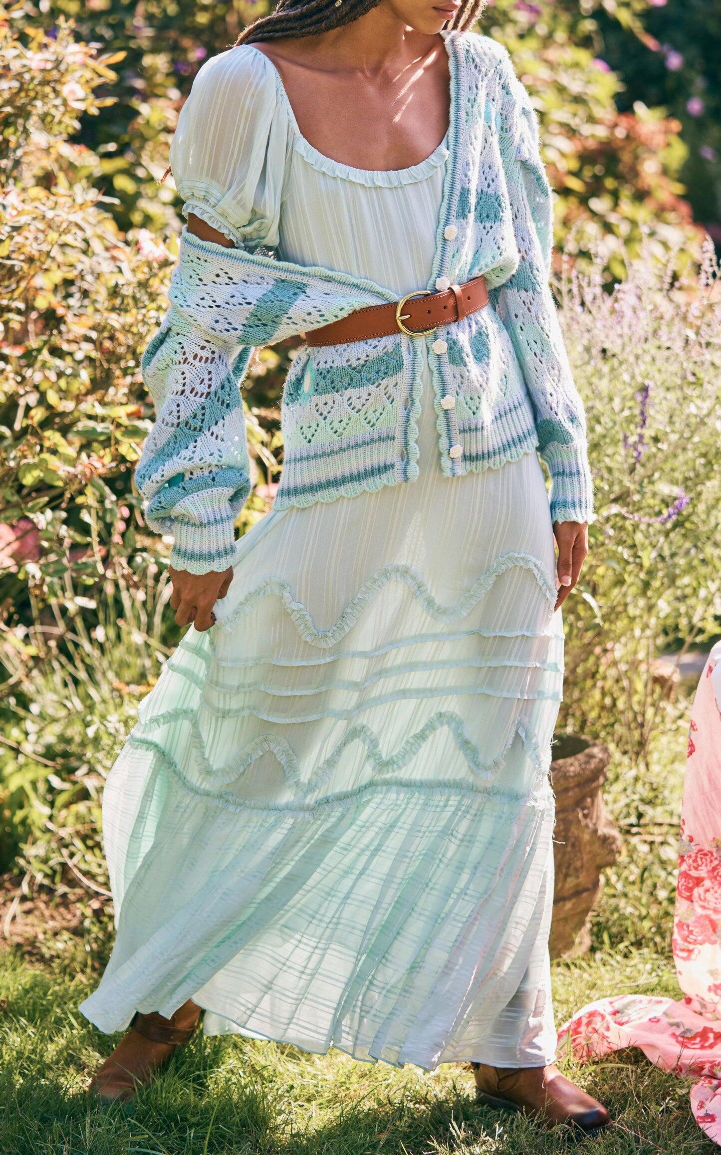 Brody Oversized Cardigan Mint Julep - Cardigan