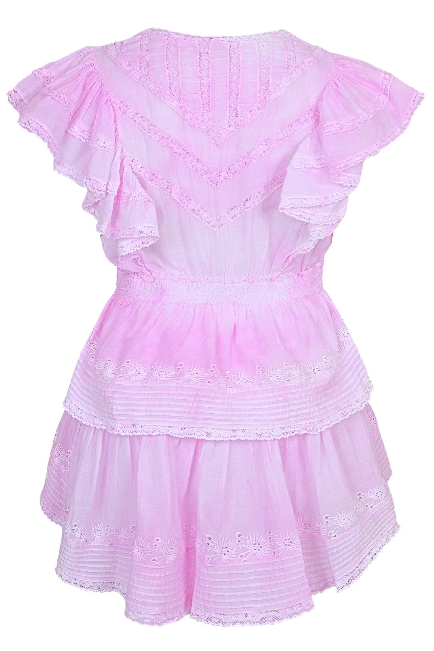 Gwen Dress Peony Pink - Dress