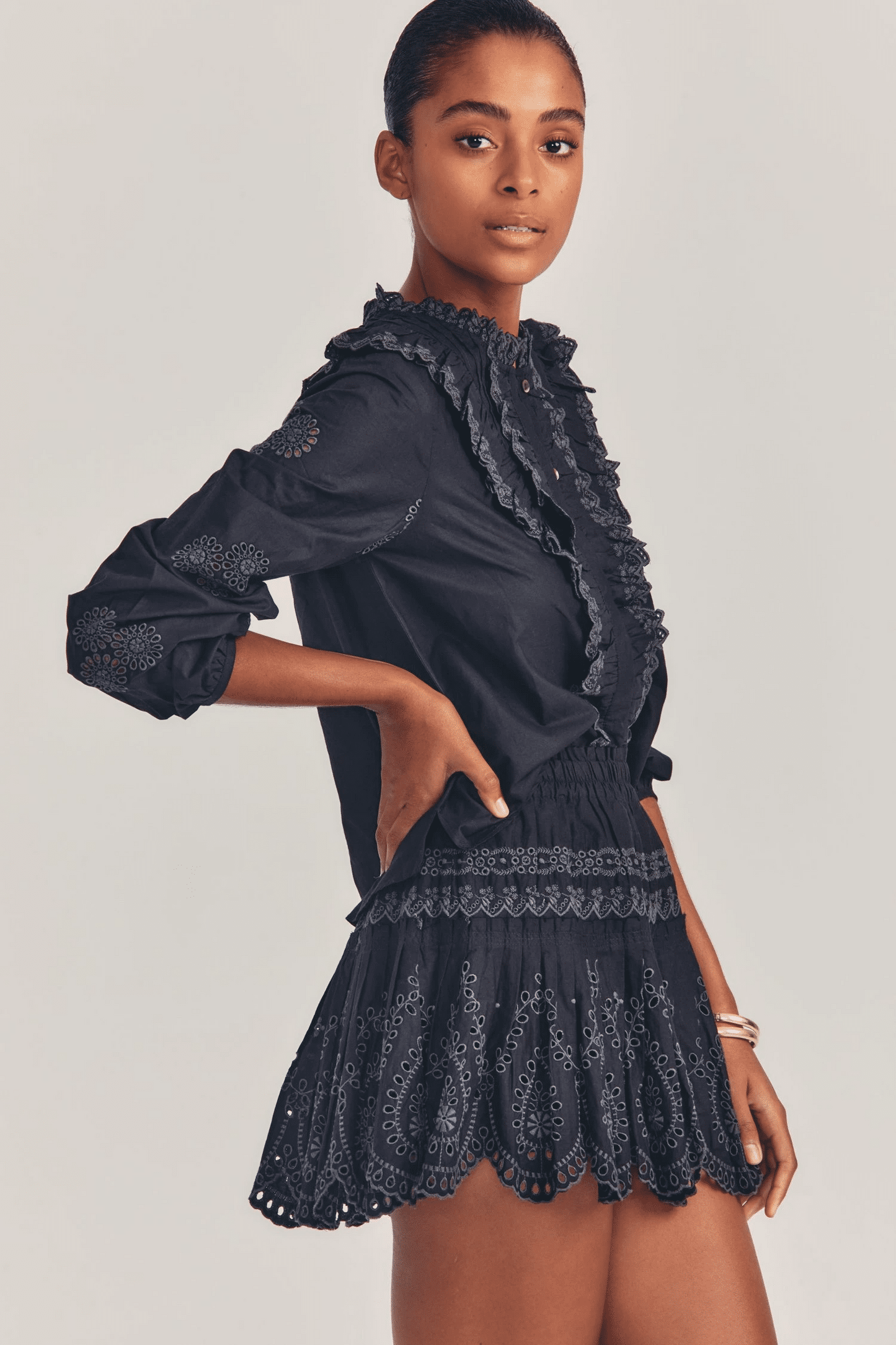 Sarie Skirt Black - Skirt