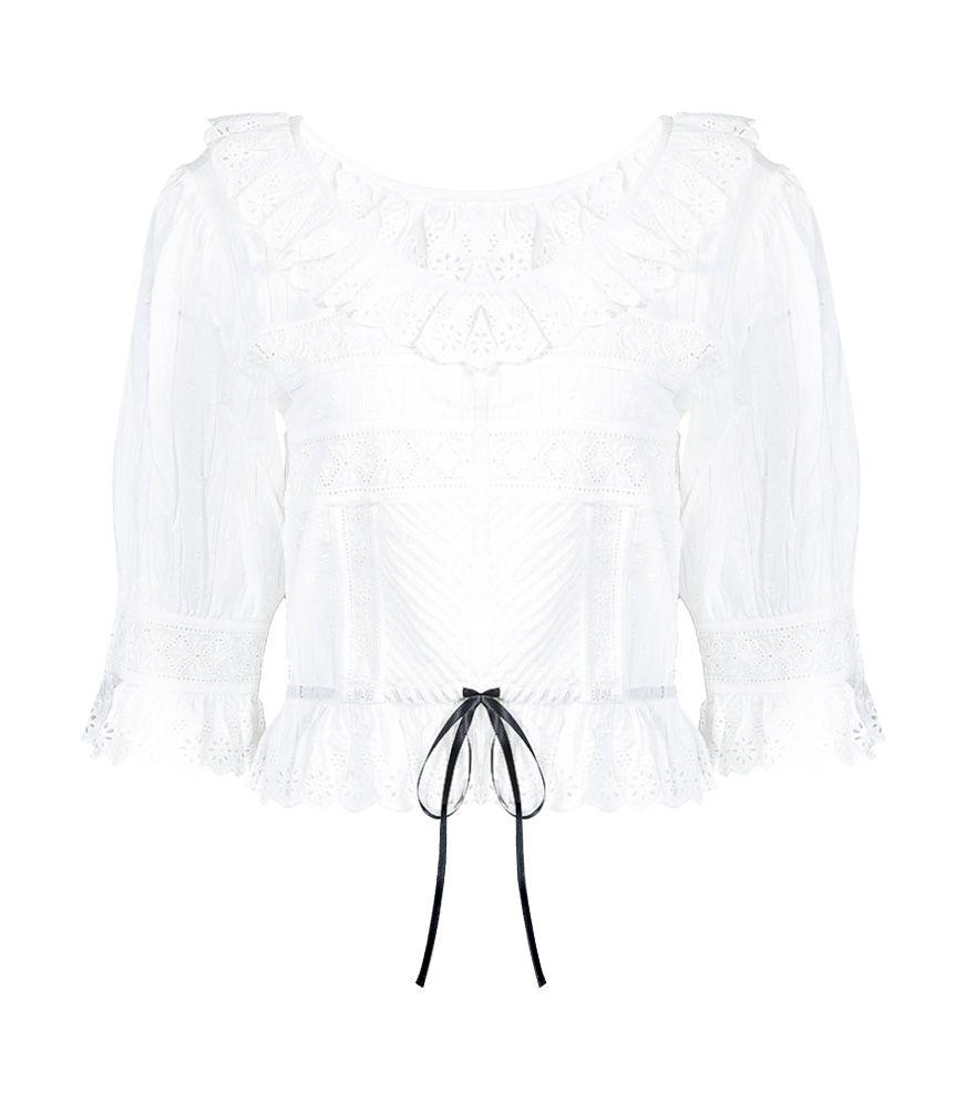 Tiana Top White - Top