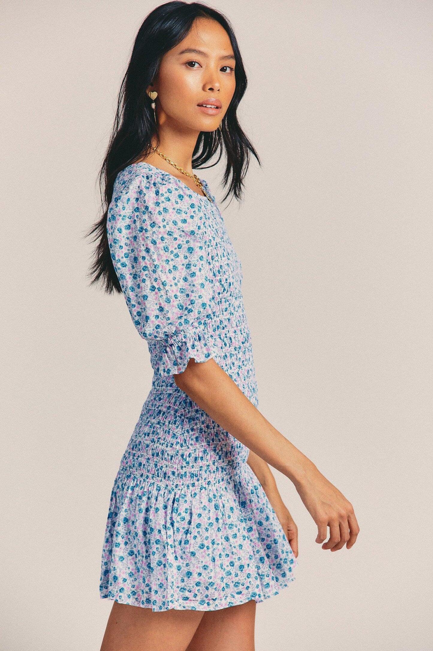 Luppa Dress Crushed Blueberries - Dress
