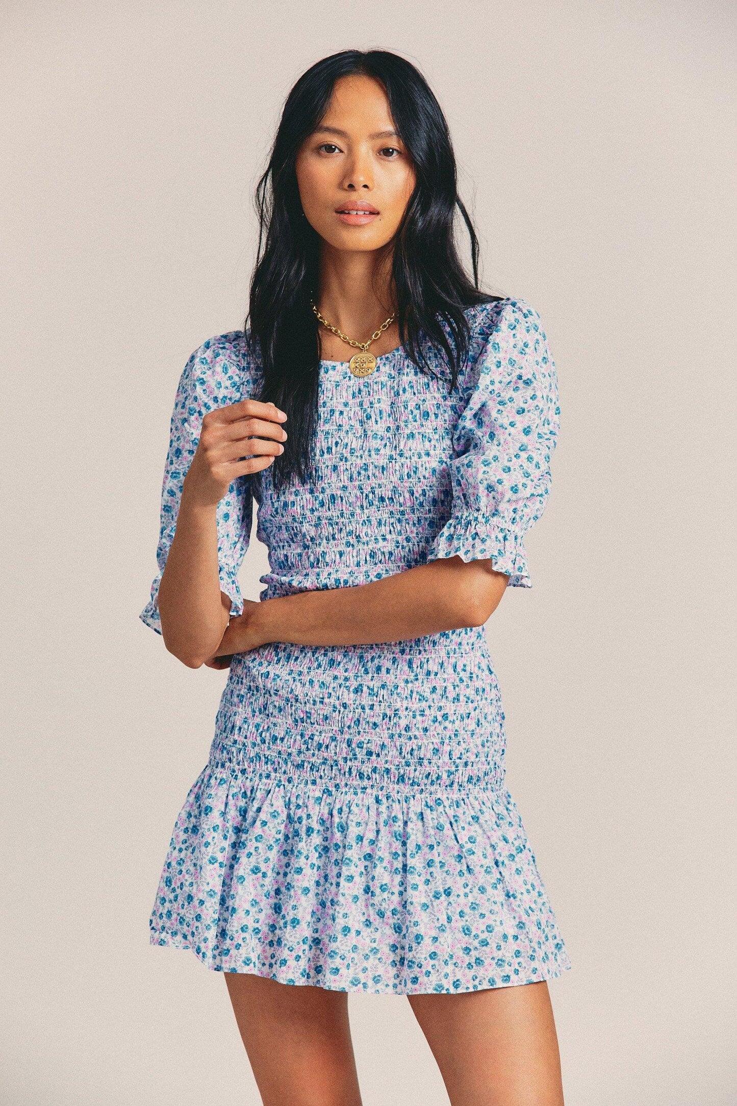 Luppa Dress Crushed Blueberries - Dress