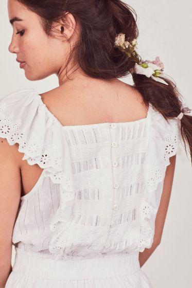 Margaret Dress White