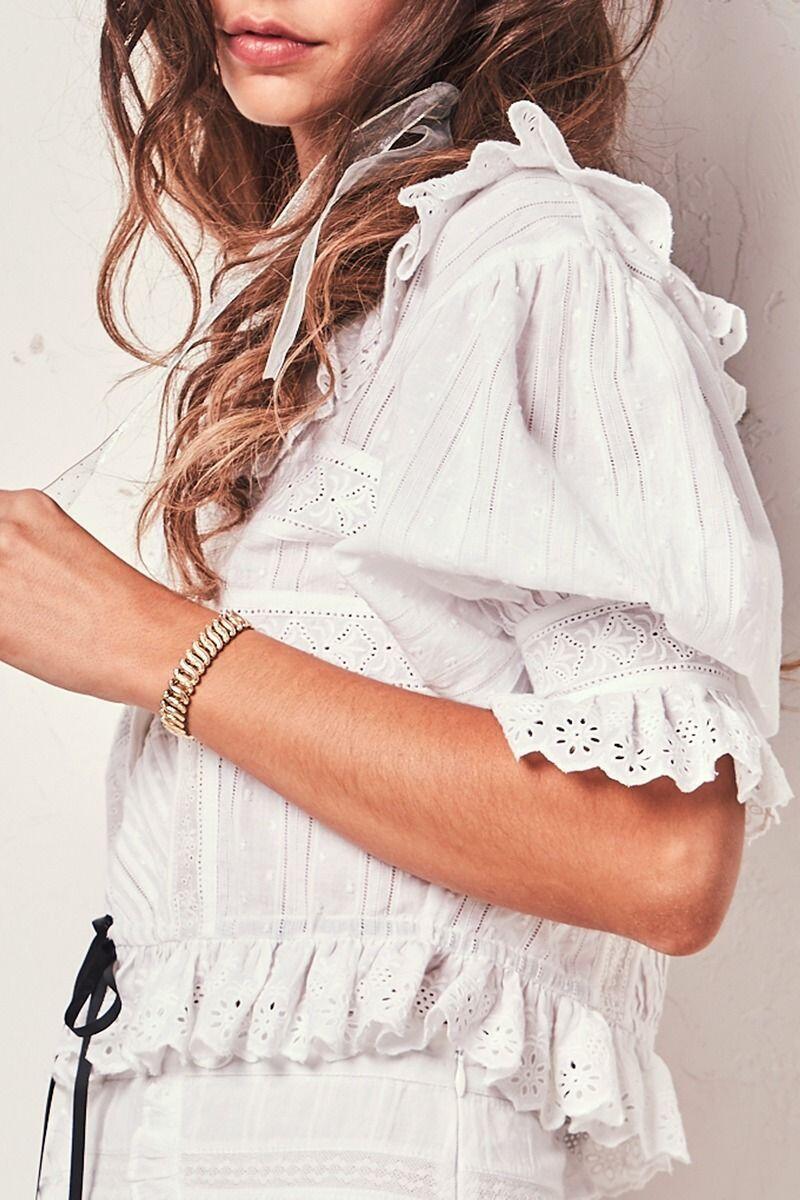 Tiana Top White - Top
