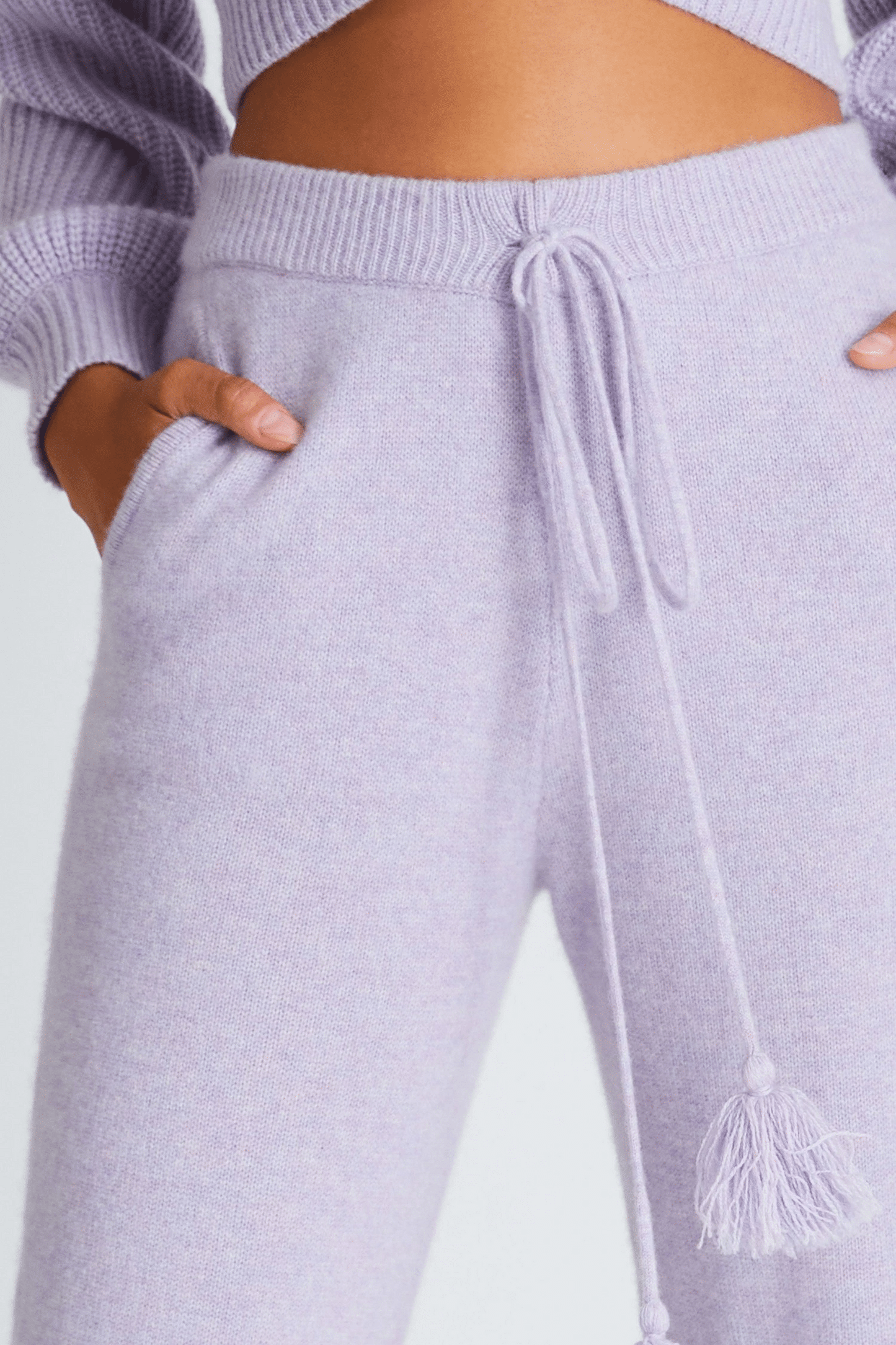 Tristan Pant Purple - Bottoms