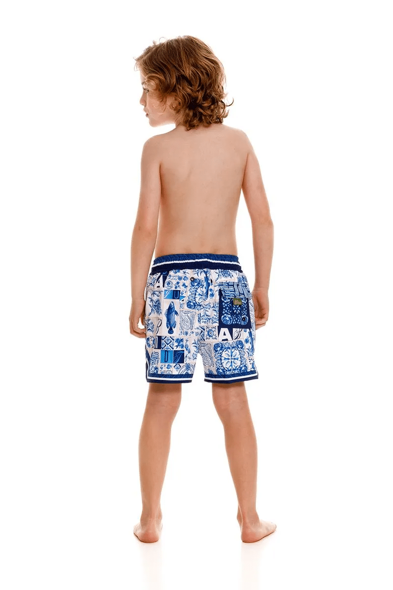 Luke Azure Kids Trunks - Boys Shorts