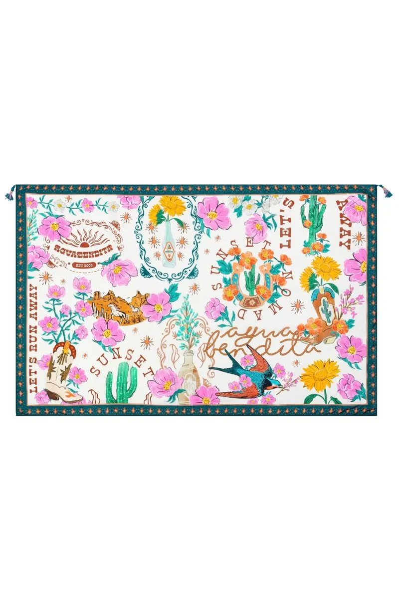 Marine Nopal Pareo - ONE SIZE - Sarong