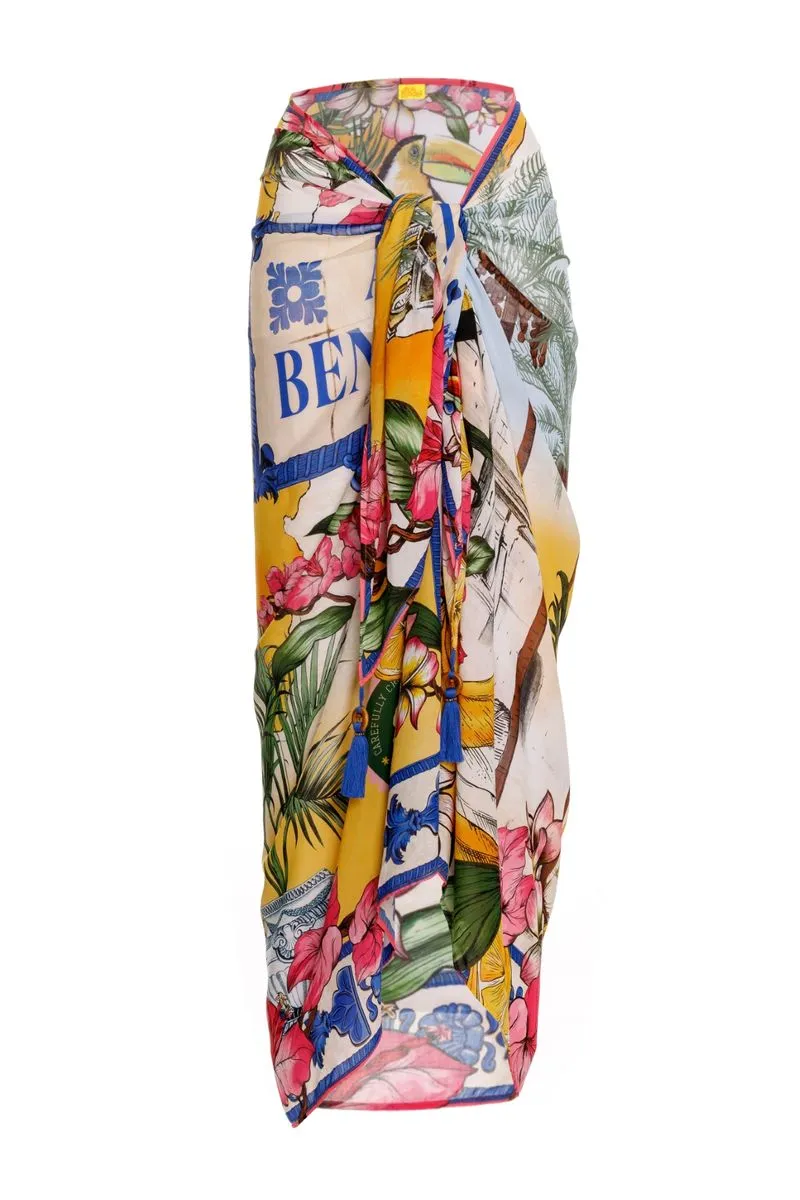 Marine Ventura Pareo - ONE SIZE - Sarong