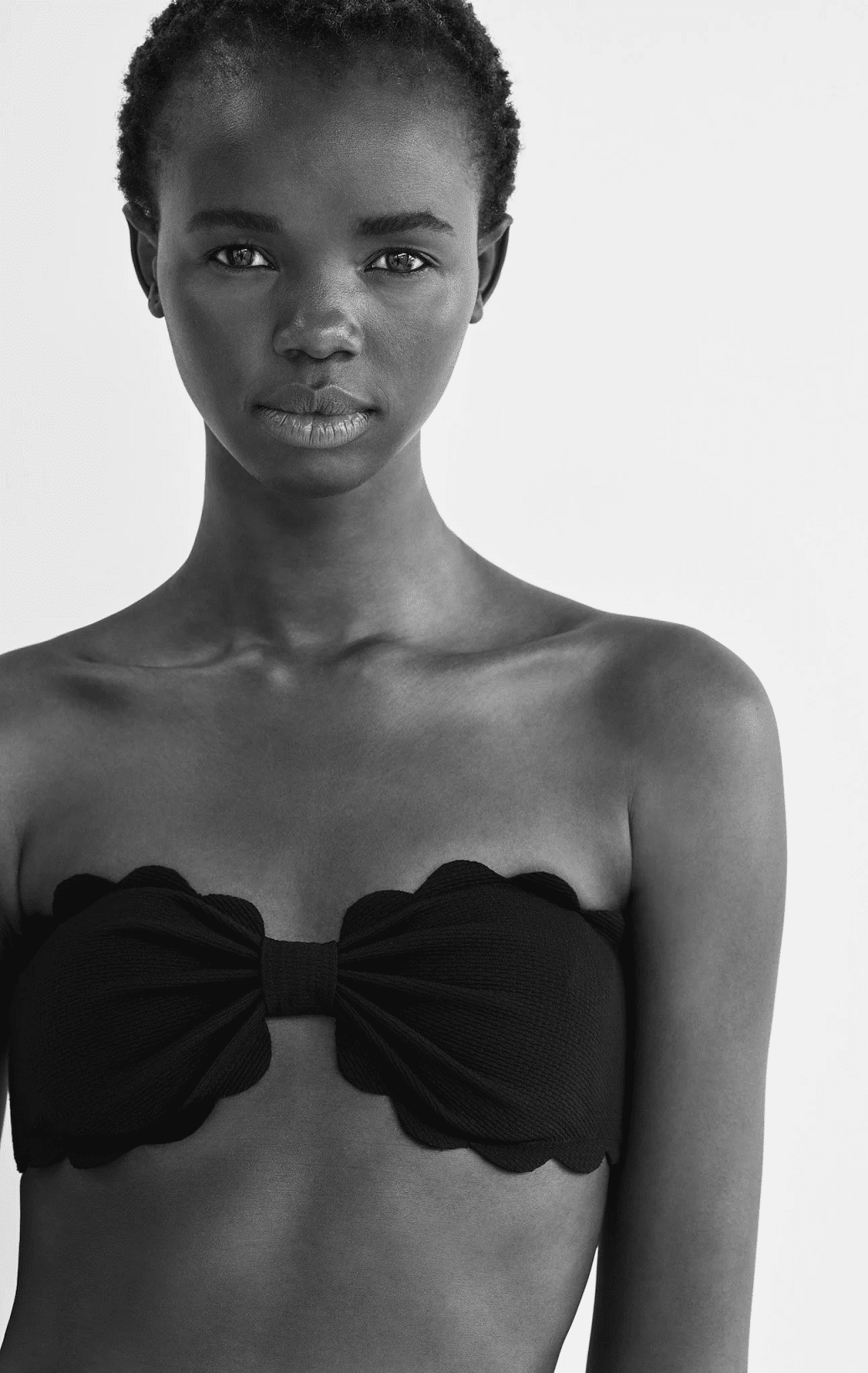 Antibes Top Black - Bikini Top