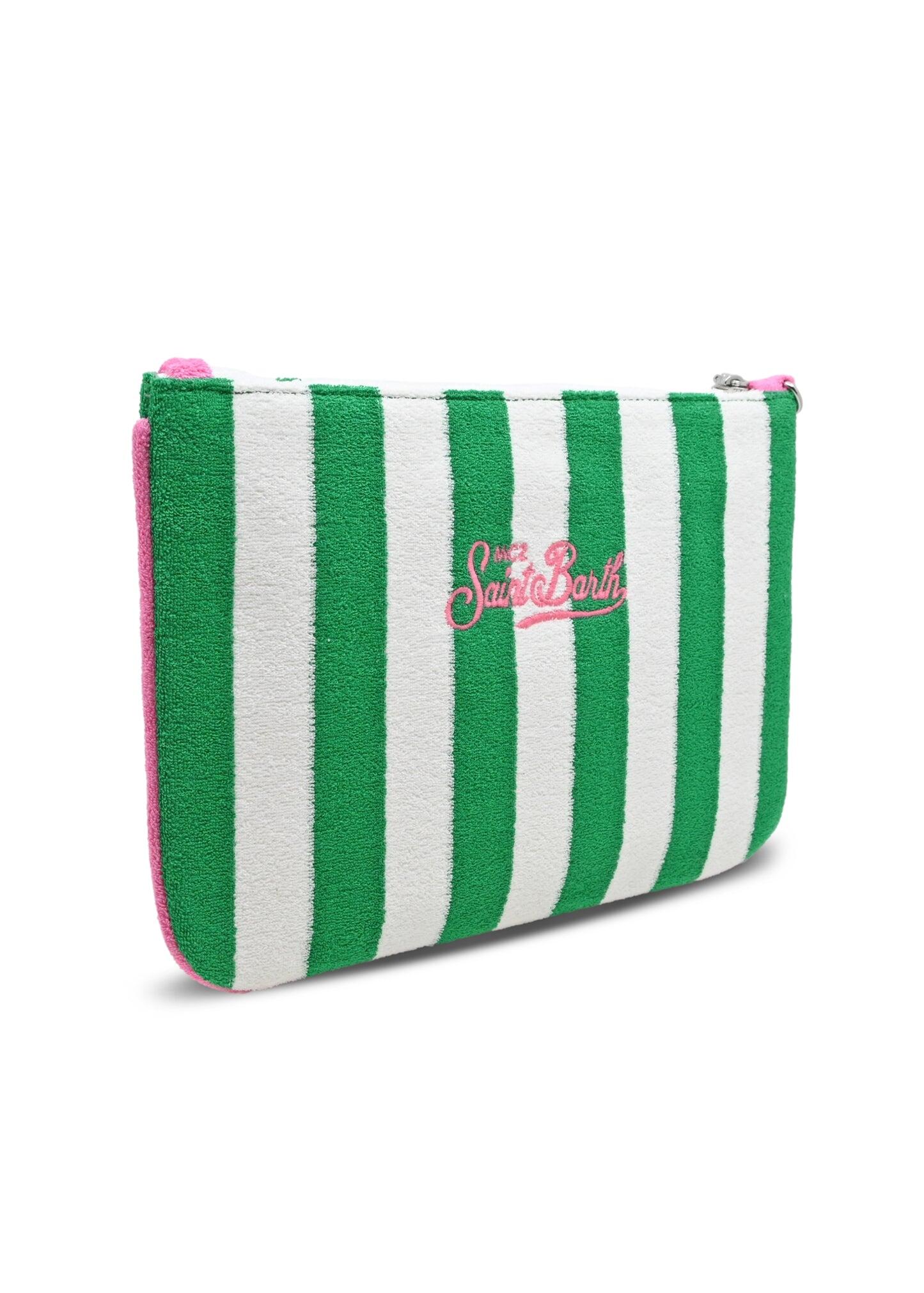Parisienne Sponge Terry Stripes Pouch