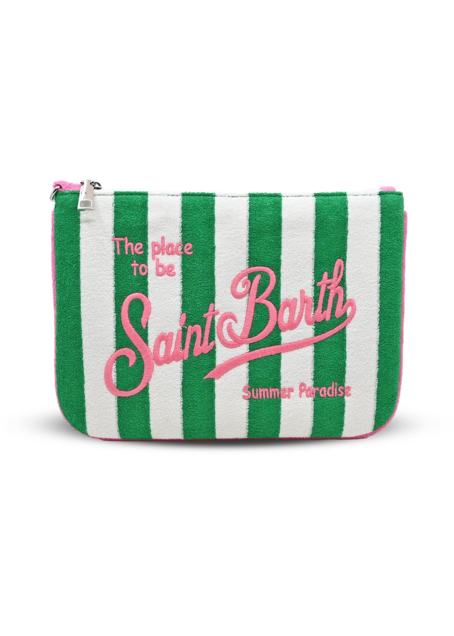 Parisienne Sponge Terry Stripes Pouch