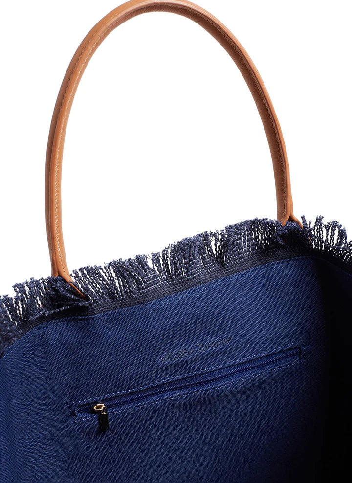 Cap Ferrat Bag Navy Tan - Bag