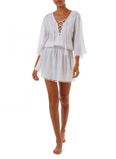 Melissa Odabash Kiah Dress White - Dress