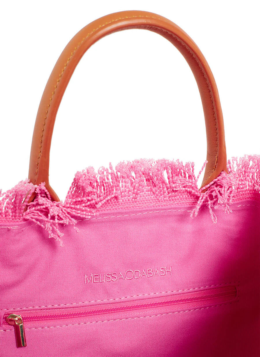 Porto Cervo Bag Hot Pink Tan