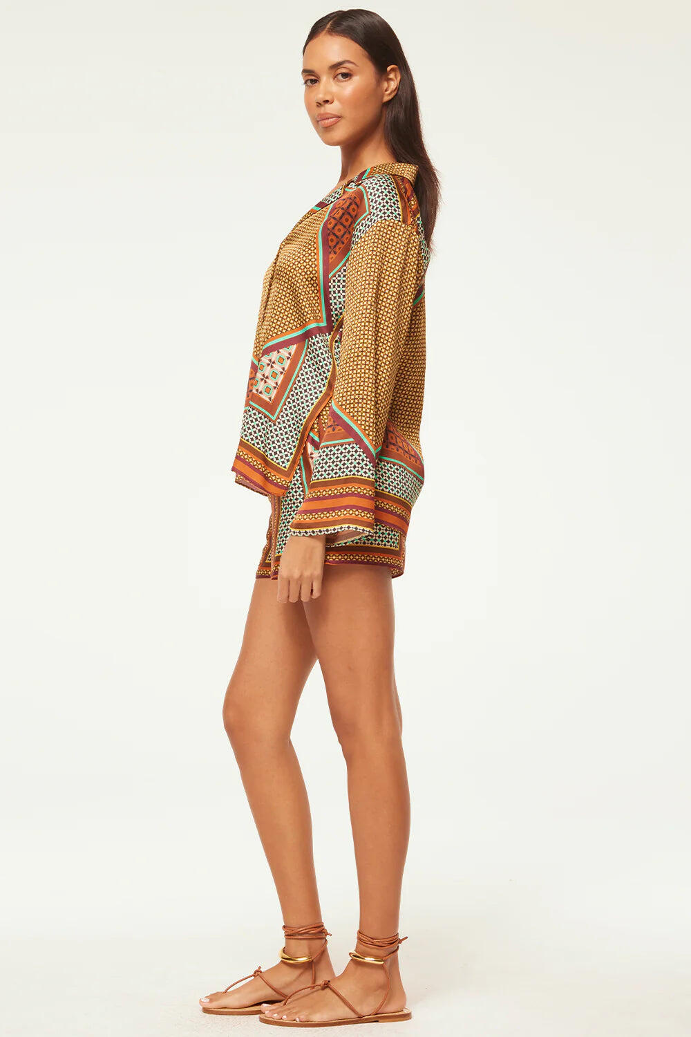Elam Short Positano Scarf - Shorts