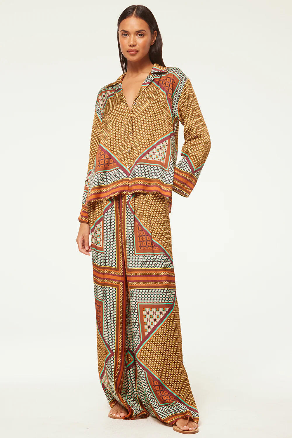 Isme Top Positano Scarf - Top