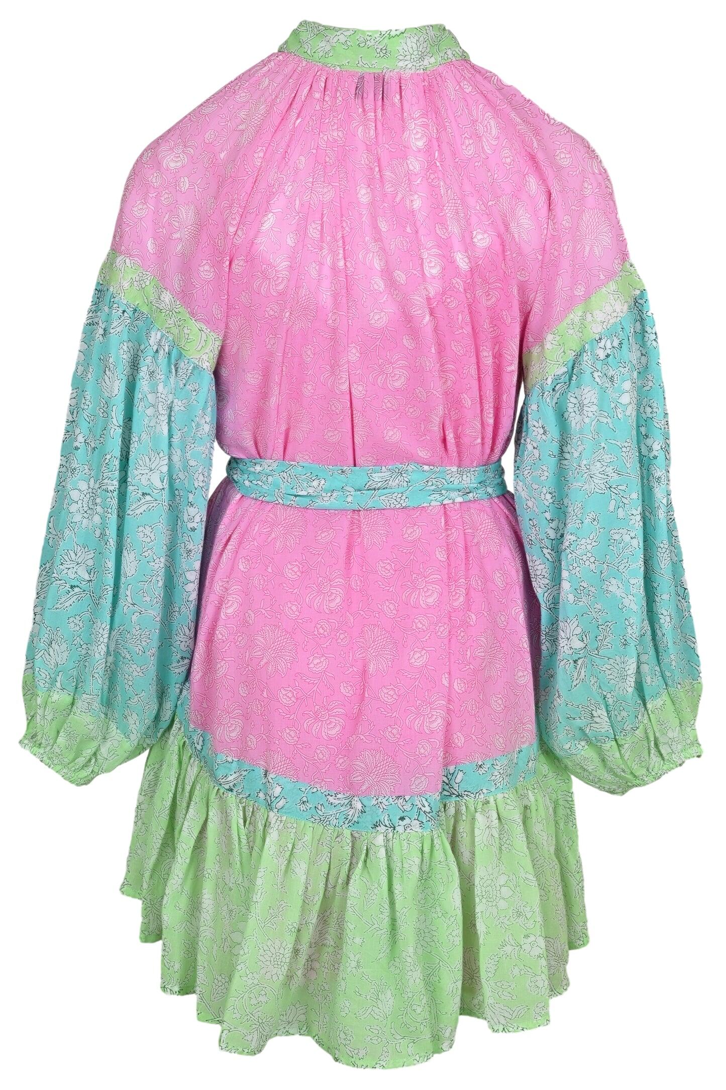Olga Short Dress Multico - ONE SIZE - Dress