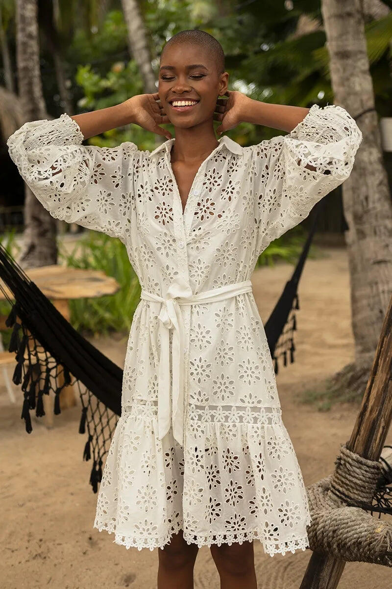 Dress Oriana White - Dress