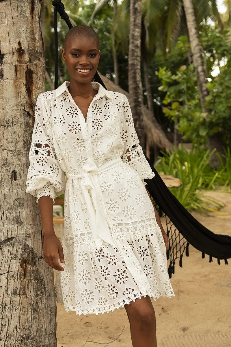 Dress Oriana White - Dress