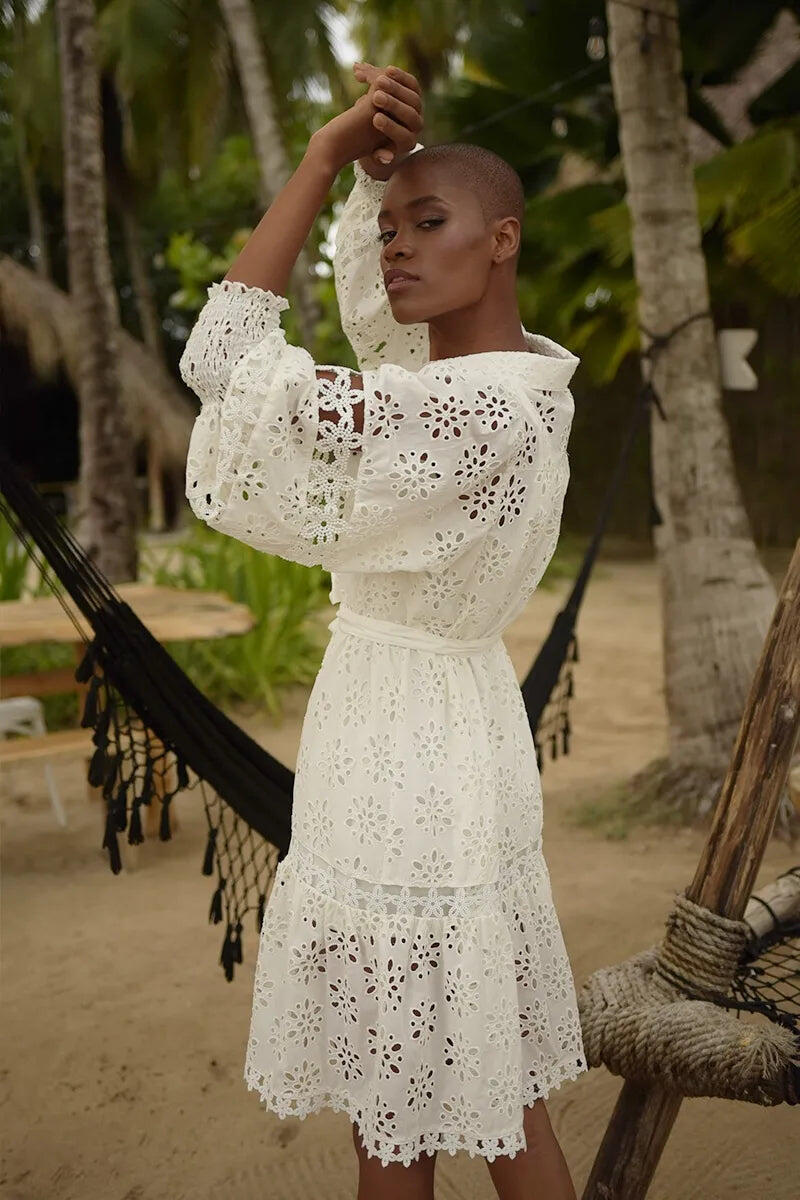 Dress Oriana White - Dress